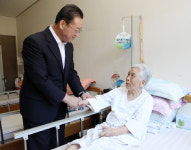 이종배 충주시장, 독립유공자 유가족 위로