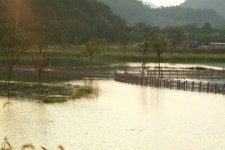 부실설계 수변공원 물에 잠겼다
