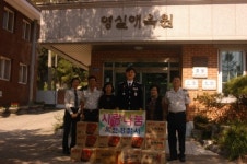 복지시설에 생필품 전달