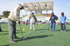음성군의회의장기 그라운드 골프대회 열려