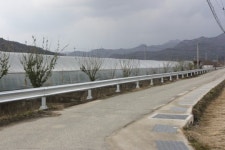 영동 정수중 안전 가드레일 설치