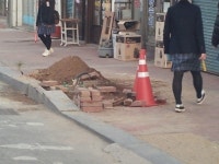 무령로 가로등 교체 안전불감증