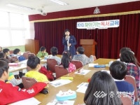 음성 하당초, 찾아가는 독서교육 실시