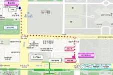 둔산시외버스 하차장 産銀앞 이전