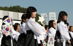 [제7회 충청페스티벌]독도 플래시몹 펼치는 청주 동중팀