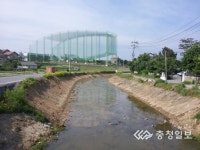 재해위험 발산천 준설 완료