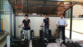 웰빙 자전거 무료 대여소