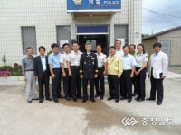 옥천경찰서, 치안현장 간담회 가져