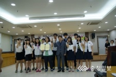 계룡 용남고, 모의재판 최우수상