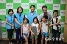 한국수자원공사 천안권관리단 초록우산 어린이재단에 희망나눔 장학금 전달
