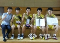 충주시청 배드민턴팀 깜짝 동메달