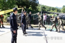 충북 증평서 전투기 추락…조종사는 탈출