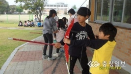 청원 오창초, 양궁 체험의 날 행사