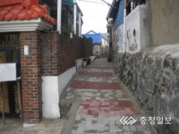 수암골 마을안길 포장 마무리
