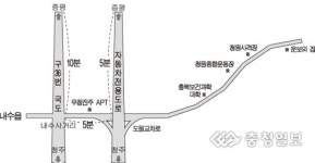 한쪽 방향만 이용 반쪽짜리 입체교차로