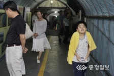 한여름에도 찬바람 쌩쌩보령 냉풍욕장 23일 개장