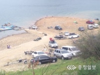 양심 없는 수상 폭주족에 몸살 앓는 충주호