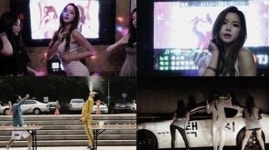 모델 정하은, 싸이 행오버 요구르트 패러디…이번엔 소주 대신 요구르트!