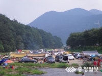 천안 자연휴양지 손님맞이 분주