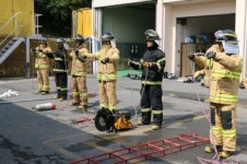 태안소방서, 하반기 소방전술훈련 평가 실시