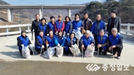 회인면 바르게살기위원회,환경정화활동에 구슬땀