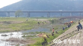 [포토] 금강 근처에서 낚시 즐기는 사람들