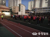 보령시, 야간체조마당 인기