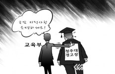 청주대 경고장