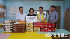 천안 박철호 봉명동장 위문품 구입 지역아동센터 3곳 전달