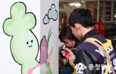 한밭대가 선물한 벽화, 오류전통시장의 활기 되찾아