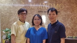 청주미앤모의원 찾은 대만의 셀리나 피부과 전문의