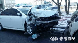 충북 청주 상리사거리 또 교통사고