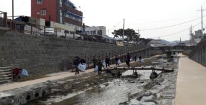 공주시, 제민천 환경 정화 나서