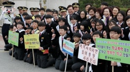 충북도교육청, 충북경찰청 합동 학교폭력 예방 캠페인