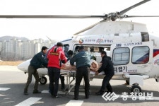 골든타임 사수 충남 닥터헬기 전국 3000번째 응급환자 이송