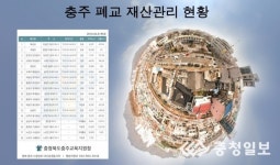 충주교육청, 폐교 항공VR 제공