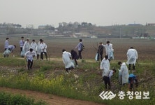 신평면·신평면주민자치위원회·신평고 합동 봉사활동 실시