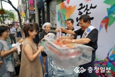 금산군, 서울 명동거리서 이틀간 인삼축제 홍보