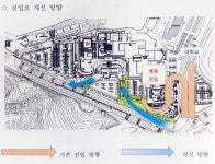 충북대병원 정문 생기나