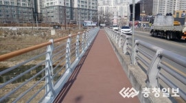 천안 동남구청, 눈들교 인도 설치