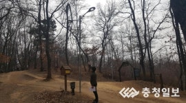 천안시, 봉서산 등산로 LED가로등으로 교체