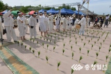 내달 13일 송악두레논매기보존행사 개최 