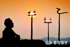 솟대 장인 조병묵 작가, 천안서 작품 전시회