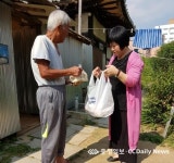 천안시 병천면 행복키움지원단 물품나눔 및 추석맞이 송편 전달