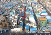 온천동 장미마을 유흥주점 아산시, 건물 철거 본격화