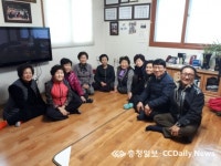 천안시 정규운 풍세면장ㆍ정환기 쌍용1동장ㆍ정종호 쌍용3동장 경로당 방문