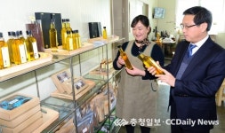 차선세 충북농기원장, 현장 방문