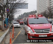 계룡소방서, 소방차 길 터주기 캠페인 전개