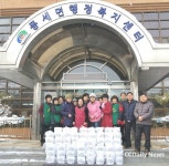 풍세면 행복키움지원단, 물김치 100통 지원