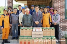 ㈜우석켐, 주택용 기초소방시설 기증